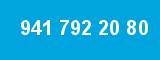 941 792 20 80 941 792 20 80